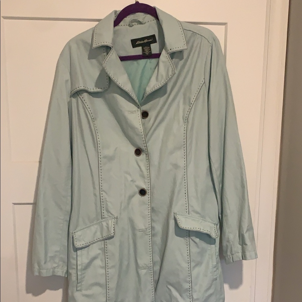 Eddie Bauer light blue coat